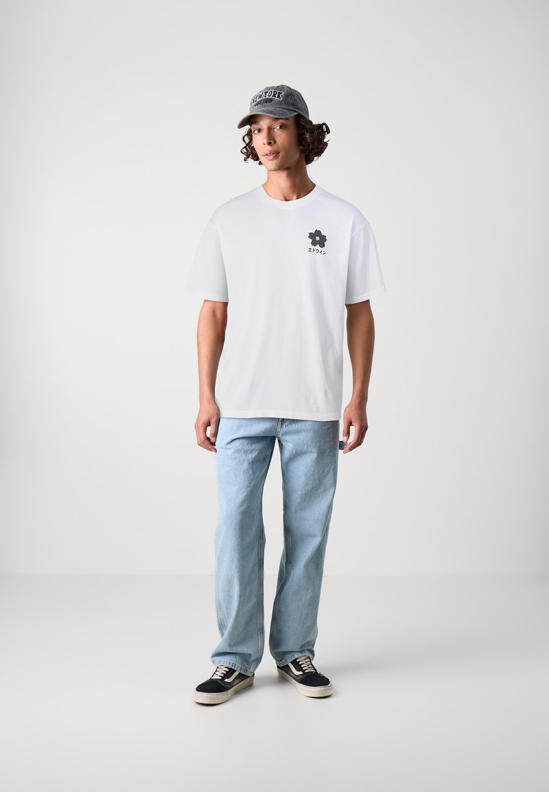 Edwin HANADOROBO UNISEX - T-shirt estampada - white