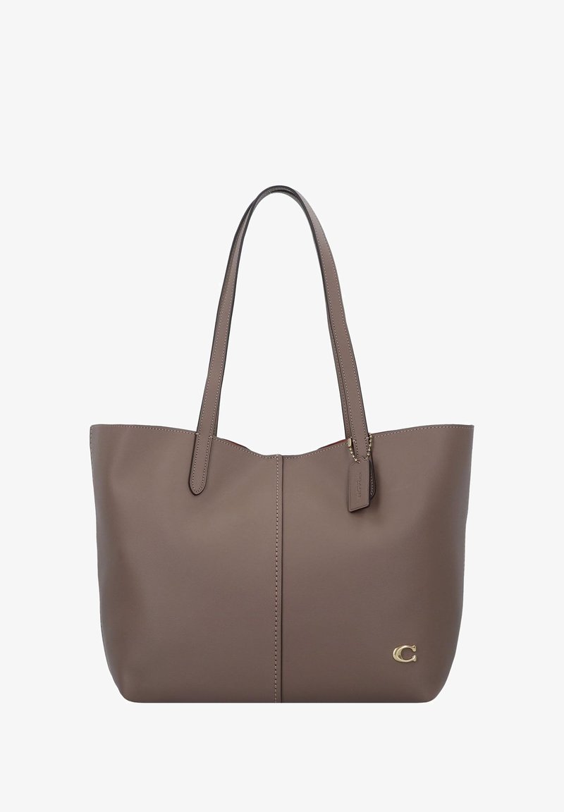 COACH NORTH TOTE BAG 32 - Maisiņveida soma - b4/dark stone