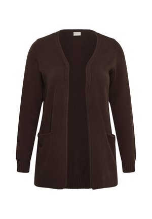 Kaffe Curve, KCALIANNA KNIT CARDIGAN - Gilet - coffee bean