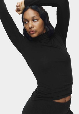 Marks & Spencer 2 PACK THERMAL HEATGEN - Maglietta intima - black