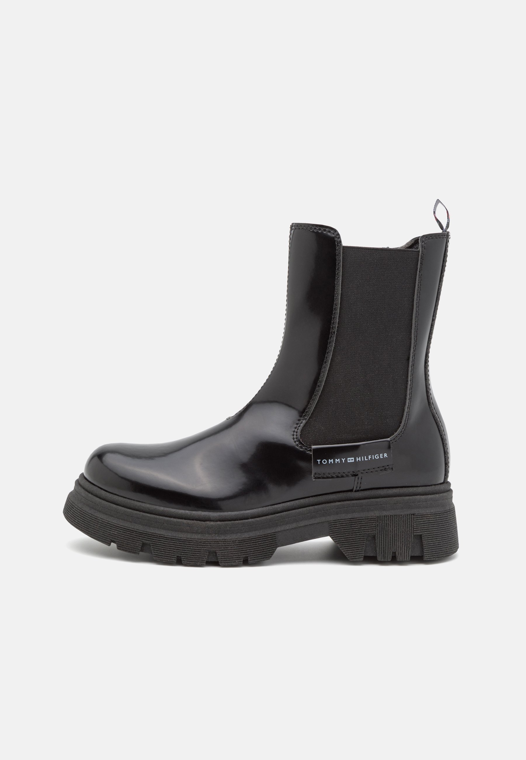 Tommy hilfiger classic patent chelsea boot Clearance