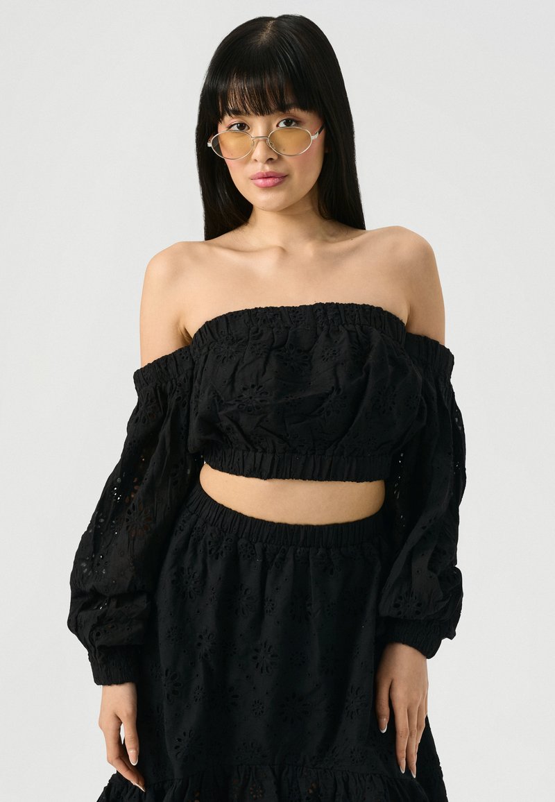 Laurella SET - Maxisukňa - black