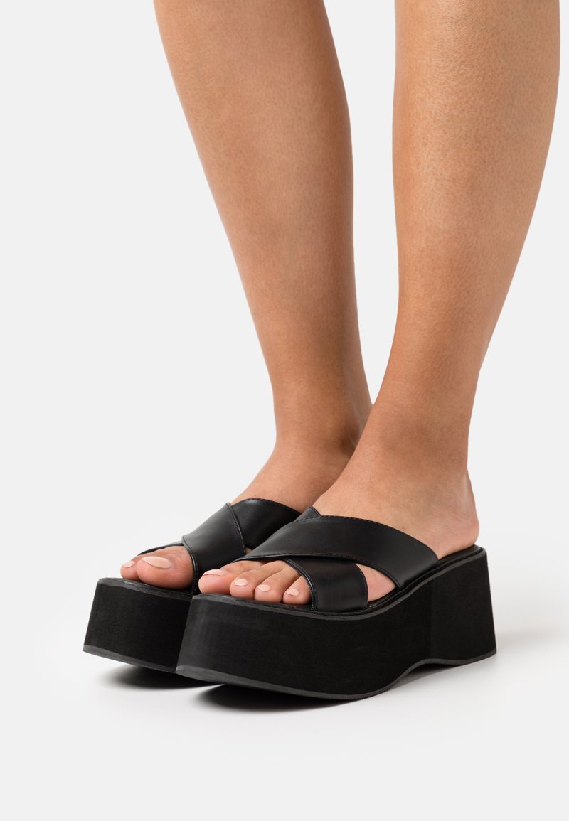 Koi Footwear VEGAN AVIVA Heeled mules black/pink Zalando.de