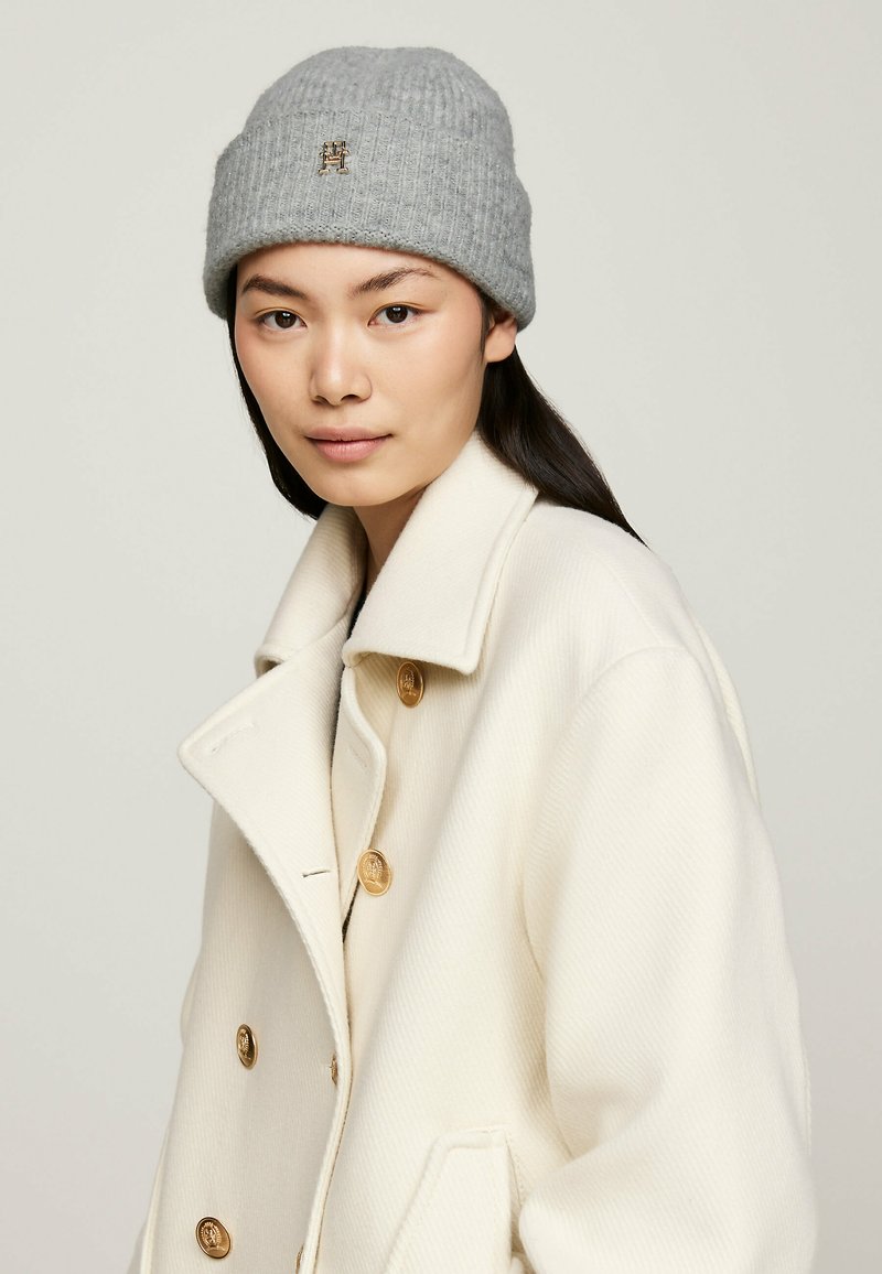 Tommy Hilfiger MONOGRAM - Berretto - light grey melange