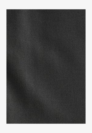 Țesătură neagră cu o textură netedă și mată, care prezintă cusături fine și un model de țesătură consistent. Fără modele sau accente vizibile.