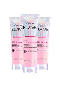 ELVIVE GLYCOLIC GLOSS BALSAMO CON ACIDO GLICOLICO PER CAPELLI SPENTI E POROSI, PERFEZIONA LA SUPERFICIE DEL CAPELLO, 150 ML - 3 PACK - Balsamo - -