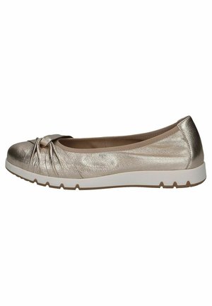Ballet pumps - platin metal