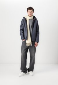 TOM TAILOR JACKET - Softshelljas - blue softshell melange