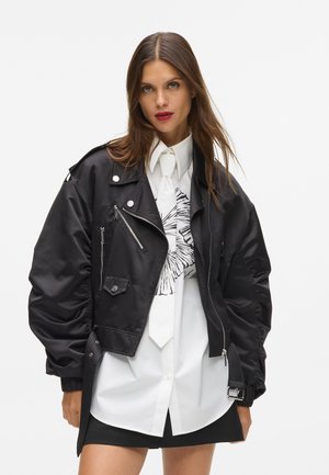 BIKER  - Bomber stiliaus striukė - black