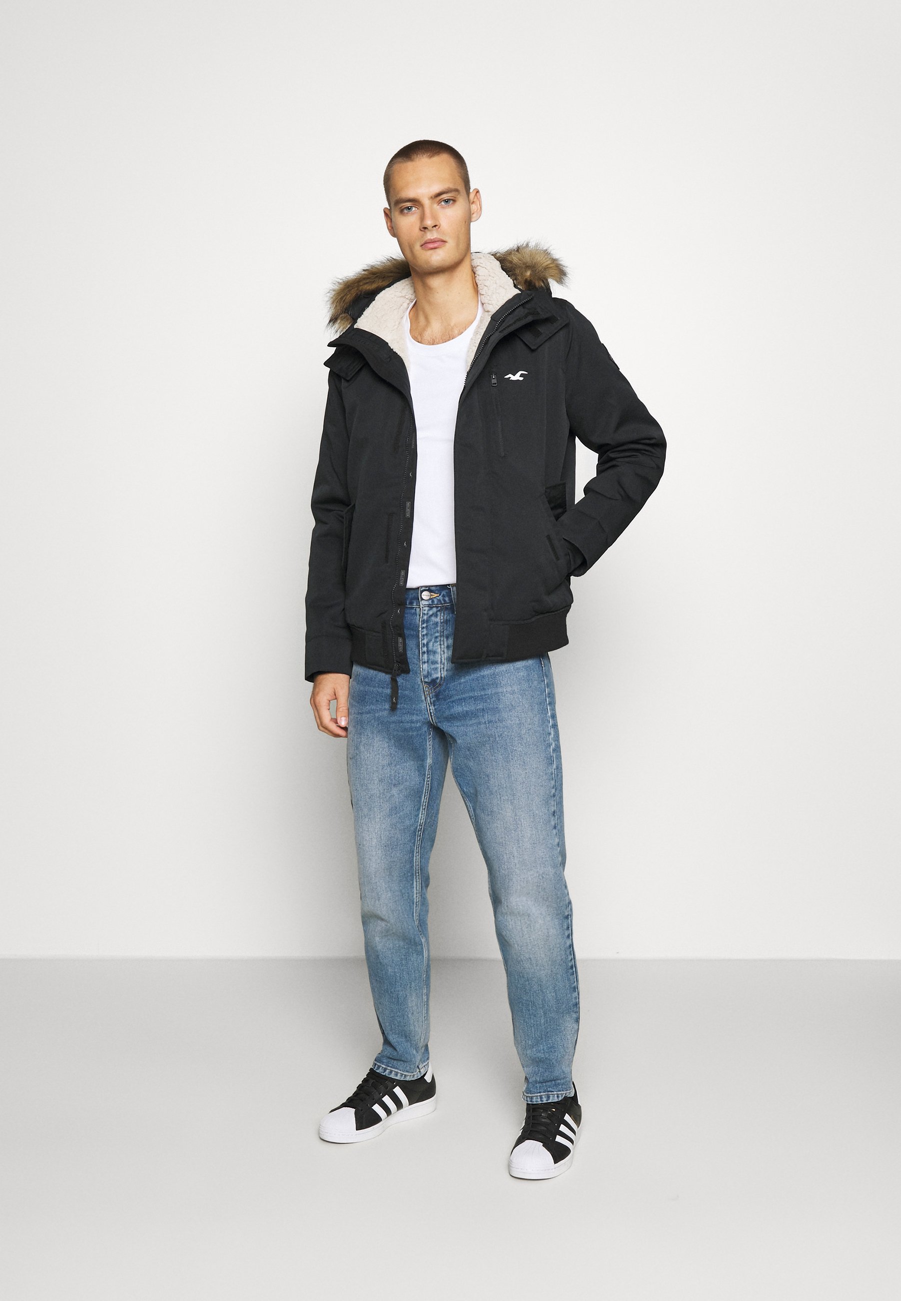 Hollister Co. Vinterjacka black Zalando.se Hollister Co. Vinterjacka black Zalando.se