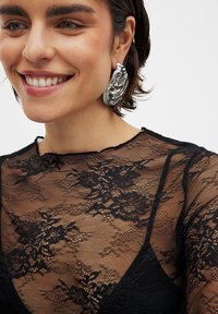 NA-KD LONG SLEEVE - Blūze - black