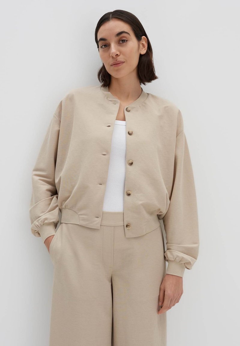 someday. - NARLIE COMFORT - Bomber Jacket - soft oat, Enlarge
