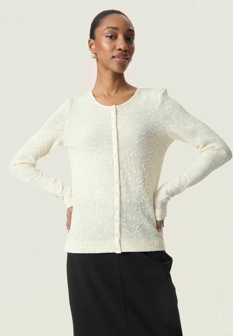 Soaked in Luxury LUPINA CLAUDETTA - Bluză - whisper white