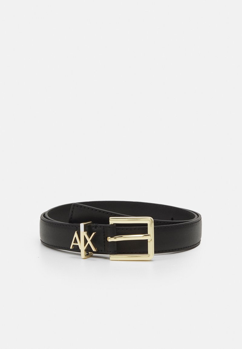 Armani Exchange - WOMANS BELT - Pásek - black, Zvětšit