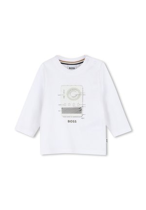 BOSS Kidswear, TEE-SHIRT MANCHES LONGUES - T-shirt à manches longues - blanc
