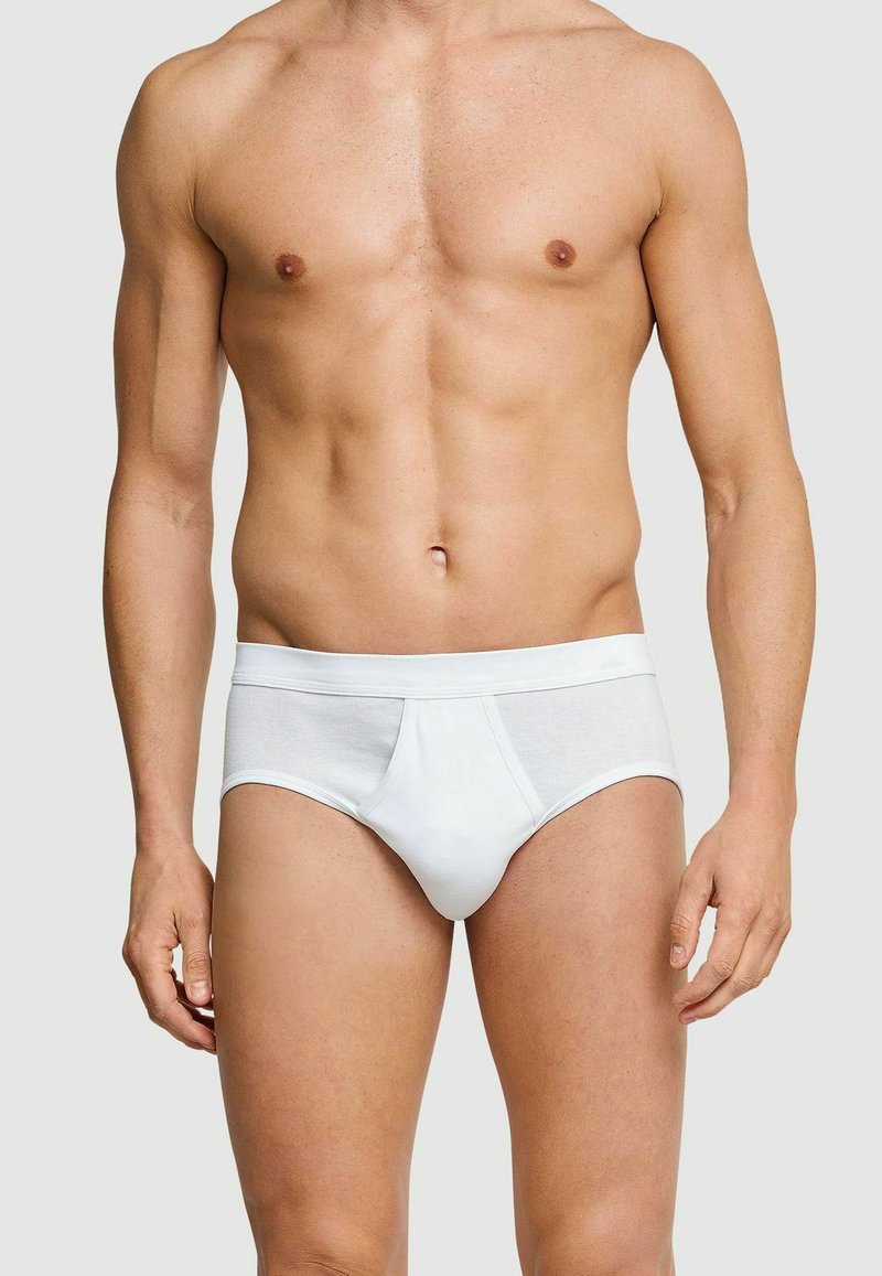 Schiesser MIT EINGRIFF ESSENTIALS 3ER PA - Slip - weiß