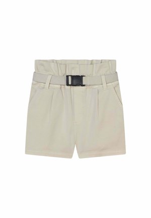 DKNY, PANTALONES CORTOS CON CINTURÓN - Shorts - beige