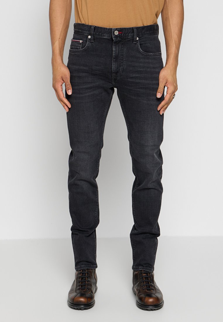 Tommy Hilfiger Slim fit jeans zwart