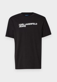 ESSENTIAL TEE - Print T-shirt - black