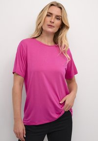 O-NECK - T-shirt - bas - rose violet