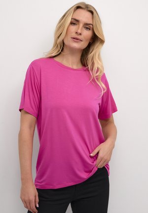 Kaffe RIDA O-NECK - T-shirt basic - rose violet