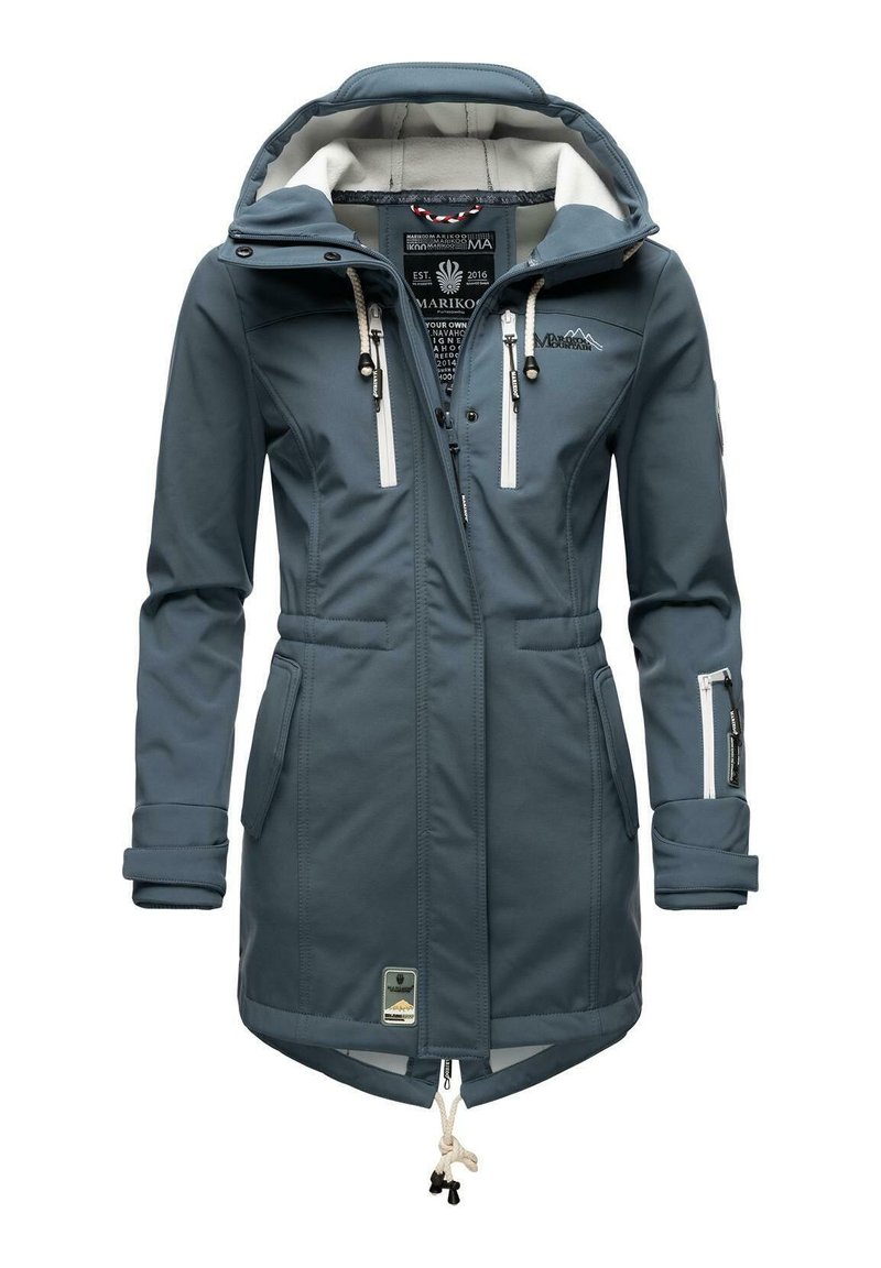 Marikoo - ZIMTZICKE - Parka - dusty blue, Vergrößern