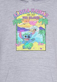 Disney LILO STITCH VISIT THE ISLANDS - Mikina s kapucí - heather grey