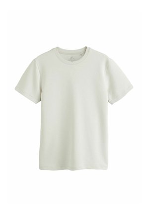 Next, SLIM FIT - MOTIONFLEX SOFT HEAVYWEIGHT T-SHIRT - T-Shirt basic - stone neutral
