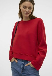 Vero Moda Strickpullover - salsa