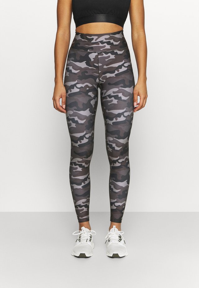PRINTED SPORT - Leggings - grey