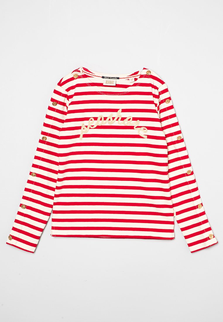 Scotch & Soda Longsleeve rood Scotch & Soda Longsleeve rood