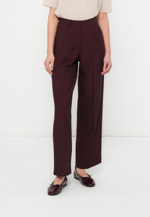 JXELLIS WIDE PANTS - Nadrágok - cabernet