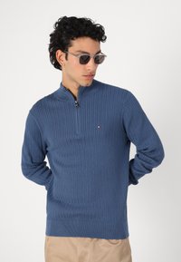 Tommy Hilfiger STRUCTURE - Jumper - aegean sea