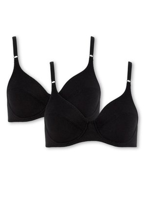 BeeDees, ROCK N ROLL W 2-ER PACK - Underwired bra - schwarz