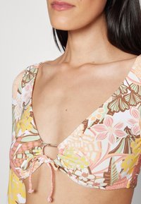 Roxy PLAYA PARADISE CROP TOP  - Bikini felső - white viva la vida