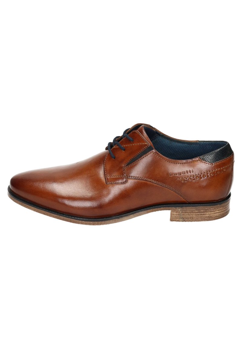 bugatti - Veterschoenen - cognac, Vergroten