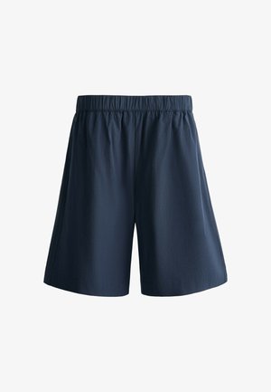 OYSHO, Short - metallic blue