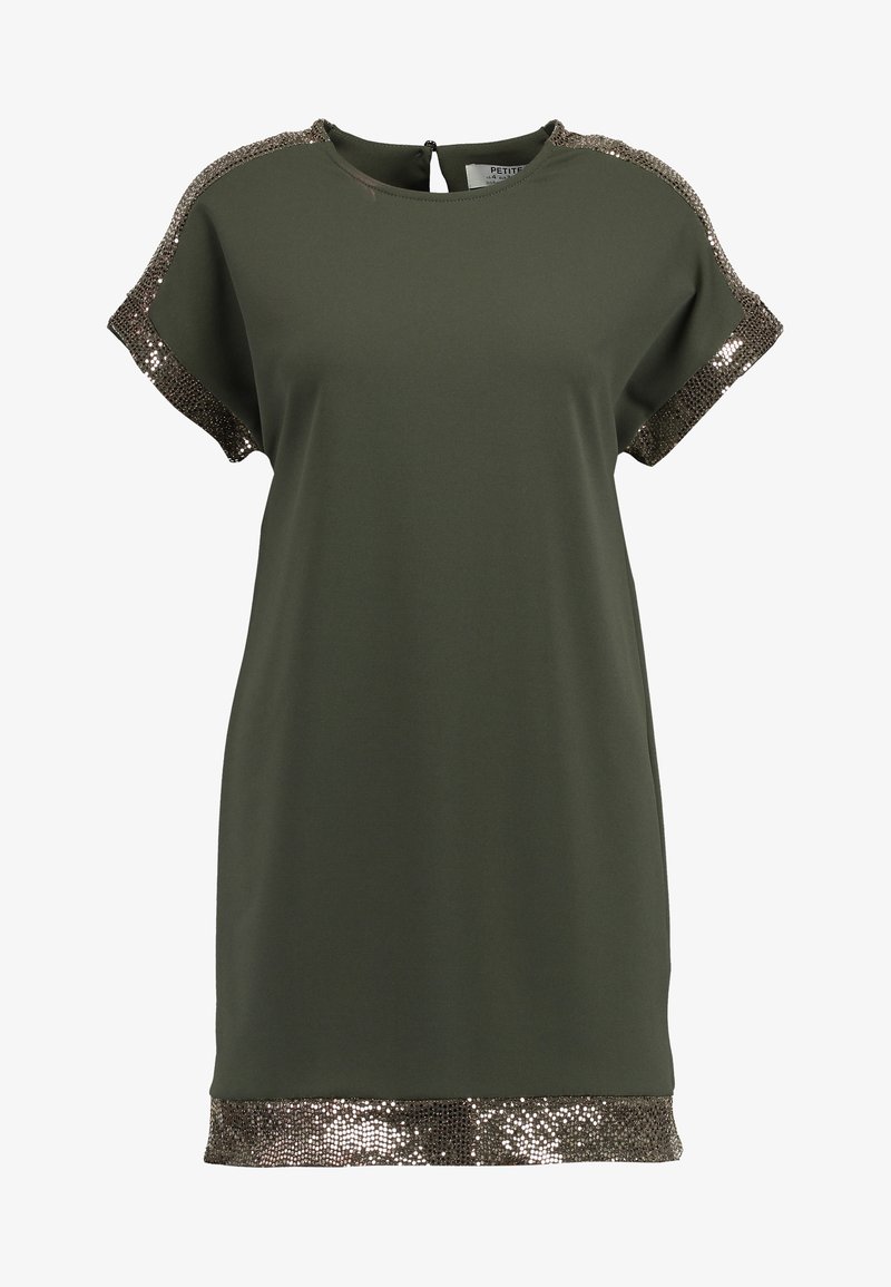 Dorothy Perkins Petite Jersey dress - khaki - (Pre-owned) - Zalando.ie Dorothy Perkins Petite Jersey dress - khaki - (Pre-owned) - Zalando.ie