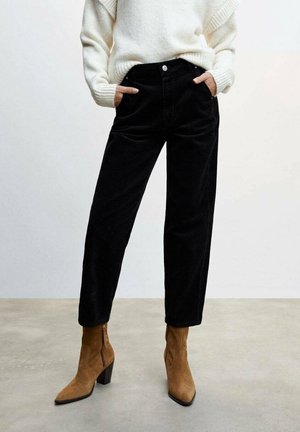 Trousers - black