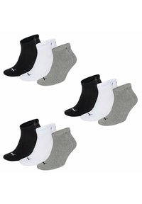 Puma 9 PACK - Trainer socks - grau