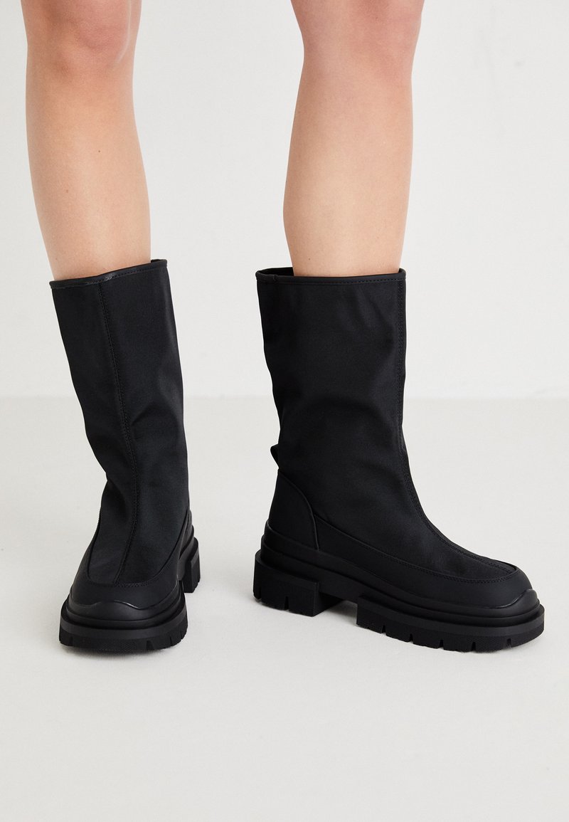 ONLY SHOES Plateaulaarzen zwart ONLY SHOES Plateaulaarzen zwart