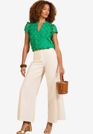 Love & Roses 3D SLEEVE  - Blouse - green