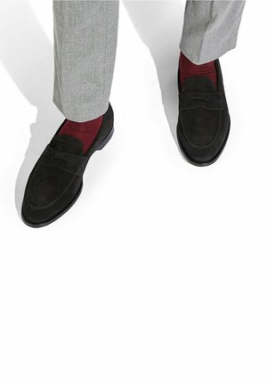 Scarosso STEFANO - Slipper - black suede