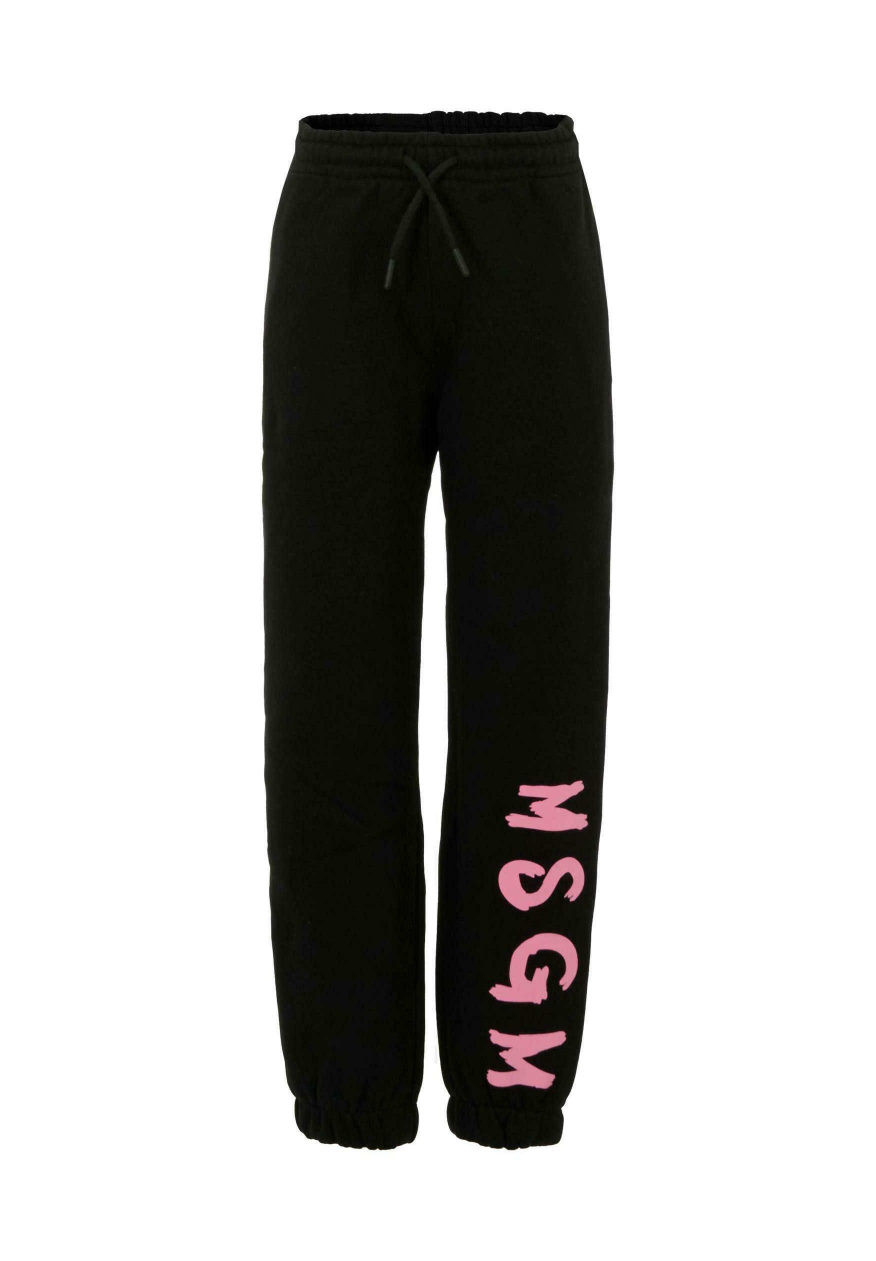 MSGM Pantaloni sportivi black/nero