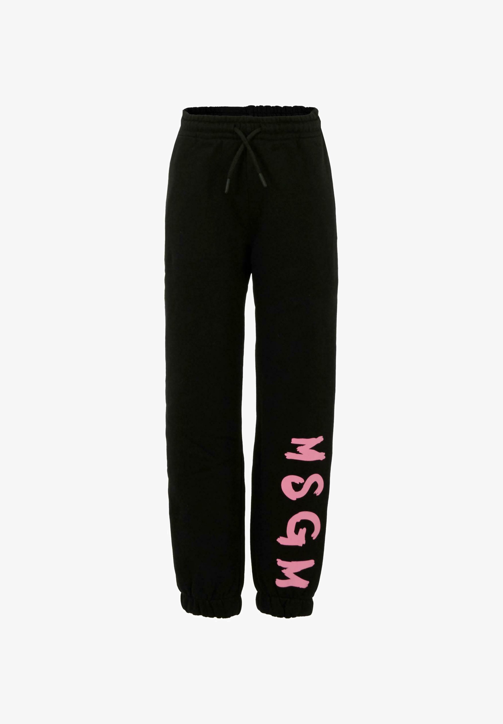 MSGM Pantaloni sportivi black/nero