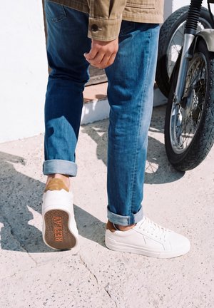 Replay, EVAN M CLASS - Baskets basses - off white tan