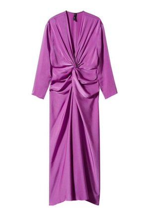 Mango Robe longue - purple