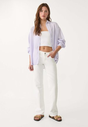 Stradivarius RUSTIKALES DAILY - Hemdbluse - mottled purple