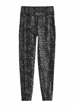Pantaloni - mono map print