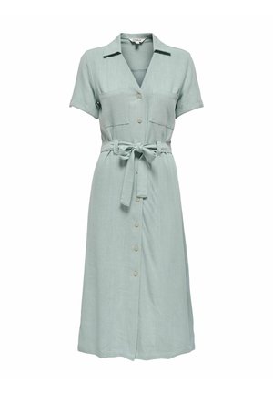 ONLY, ONLSIESTA SS LIN BL SHIRT DRESS PNT NOOS - Abito a camicia - abyss